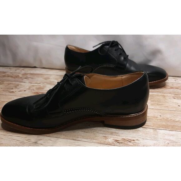 Clarks Ellis Scarlett Black Derbys Women's Size 7.5 Used - Picture 8 of 12